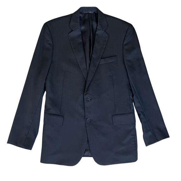 Brooks Brothers Men’s Navy Classic Wool Two Button Sportscoat Blazer Size 42L - Picture 2 of 13